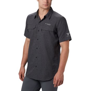 Columbia Irico Short Sleeve, Camisa Negros Para Hombre | 821450-HWQ